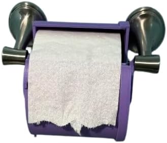 Toilet Paper Guard Full Enclosure | 360° TP Roll Protector | Pet & Toddler Proof Toilet Paper Cover | Anti-Unravel Shield | Bathroom Organizer & Dispenser (White)