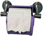 Toilet Paper Guard Full Enclosure | 360° TP Roll Protector | Pet & Toddler Proof Toilet Paper Cover | Anti-Unravel Shield | Bathroom Organizer & Dispenser (Orange)