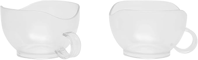 2 Pack 3L/101oz Food Dispenser Wall Mounted Grain Dispenser with 2 Cups Candy Storage Container Double Dry Food Dispensers Wall Mount for Coffee Beans, Nuts, Rice, Millet, Beans (Black)