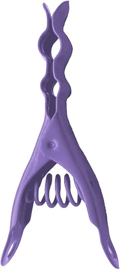 Extreme Clothespins | Distant Mountain Purple | Solid 304 Stainless Steel | 20 Pack | Heavy Duty | Mardi Gras Color | Clothes Pins | Chip Clips | Lifetime Product | No Plastic Parts | Made in Italy