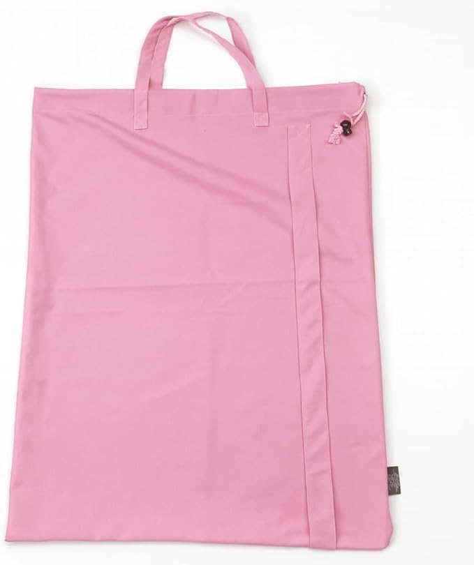 LFH Home Large Premium Cotton Canvas Laundry Bag with Drawstring and Handles Heavy Duty, Multi-Use, Washable for Home, Travel, College or Storage 24x36 (Pack of 6)-Pink