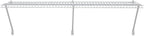 ClosetMaid 1074 Multi-Purpose 4Ft. by 16in. Ventilated Wire Shelf Kit, White