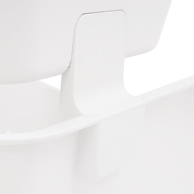 3/4 Tier Rolling Laundry Baskets Cart With Wheels,Laundry Hamper Sorter, Plastic Clothes Storage Hamper,for Kitchens, Laundry Rooms,Bedrooms (White-3)