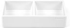 Poppin This & That Tray - Modular Desk Trays for Office Organization, Color-Coordinated Office Supplies for Desk (White, This & That Tray)