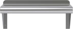 AmGood 16" Long X 8" Deep Stainless Steel Wall Shelf | NSF Certified | Appliance & Equipment Metal Shelving | Kitchen, Restaurant, Garage, Laundry, Utility Room