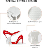 Shoe Organizer 36 Pack - Shoe Stackers, Space Savers 50%, 4 Levels Adjustable Rack, White