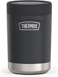 THERMOS ICON SERIES, Beverage Can Insulator - 12 Ounce, Granite - Vacuum Insulated Stainless Steel