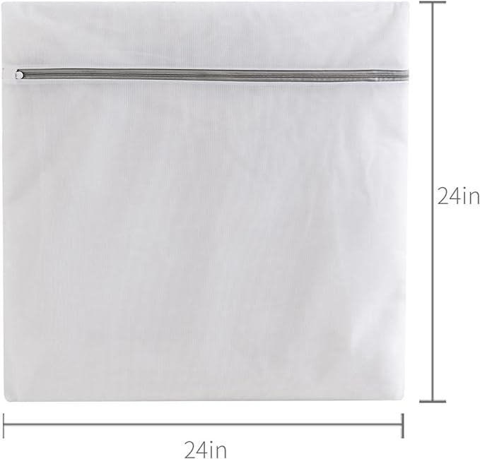 Lingerie bags for laundry(3Pcs,24 X 24inch),large mesh laundry bags,Delicates Bags for Washing Machine
