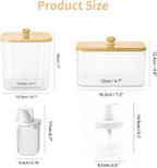 4+2-Piece Laundry Storage Set: Includes a clear laundry pod storage box and a liquid detergent dispenser. Perfect for fabric softener, powdered detergent, and more. A thoughtful gift for Momfor moms.