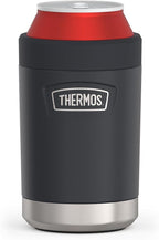 THERMOS ICON SERIES, Beverage Can Insulator - 12 Ounce, Granite - Vacuum Insulated Stainless Steel