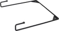 Milltown Merchants Metal Display Stand - Wall Mounted Decorative Plate Holder - Versatile Hanger Stand - Black (4 Pack, X-Large)