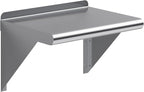 AmGood 12" X 16" Stainless Steel Wall Shelf | Metal Shelving | Garage, Laundry, Storage, Utility Room | Restaurant, Commercial Kitchen | NSF