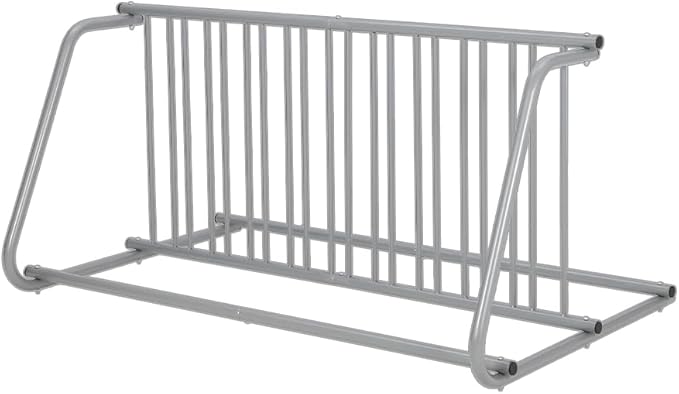 Floor Bike Rack,Double-Side 10-Bike Rack 60" L,Grid Bike Rack In Ground,Freestanding Bicycle Floor Parking Stand,Stand Bike Racks for Garages Streets Yards Bike Events