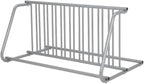 Floor Bike Rack,Double-Side 10-Bike Rack 60" L,Grid Bike Rack In Ground,Freestanding Bicycle Floor Parking Stand,Stand Bike Racks for Garages Streets Yards Bike Events