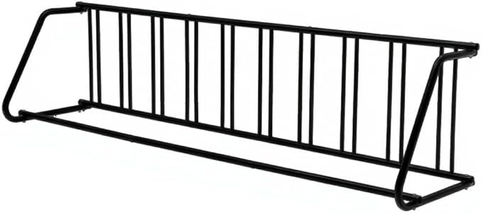 Floor Bike Rack,Sigle-Side 10-Bike Rack 122"L,Grid Bike Rack In Ground,Freestanding Bicycle Floor Parking Stand,Stand Bike Racks for Garages Streets Yards Bike Events