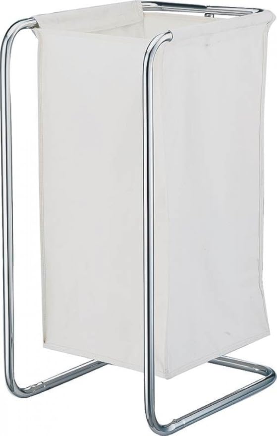 HOMEBASIX Bn65-Ch Laundry Sorter with Bag, White
