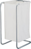 HOMEBASIX Bn65-Ch Laundry Sorter with Bag, White