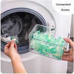3 Pack Large Laundry Pods Container Laundry Room Organization Containers Storage Dryer Sheet Holder with Lids and Labels for Laundry Pods Laundry Detergent Dry Sheet Organizing