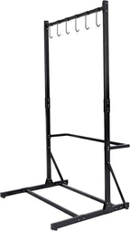 Bicycle Storage Rack for Garage, Freestanding Bike Storage Rack Max 5 Bikes, Heavy-Duty Solid Steel Bike Racks for Garage for Home and Garage Organizer