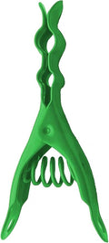 Extreme Clothespins | Tree Frog Green | Solid 304 Stainless Steel | 20 Pack | Heavy Duty | Anti-Rust | Bright Color | Organizing | Chip Clips | Lifetime Product | No Plastic Parts | Made in Italy