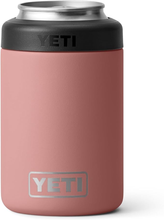 YETI Rambler 12 oz. Colster Can Insulator for Standard Size Cans, Sandstone Pink