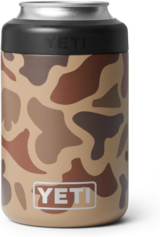 YETI Rambler 12 oz. Colster Can Insulator for Standard Size Cans, (NO CAN INSERT), Wetlands Camo