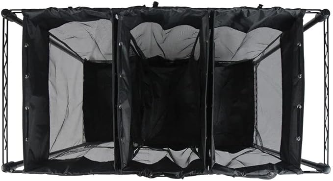 Oceanstar Triple Storage Organizer and Laundry Sorter