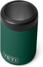 YETI Rambler 12 oz. Colster Can Insulator for Standard Size Cans, (NO CAN INSERT) Black Forest Green