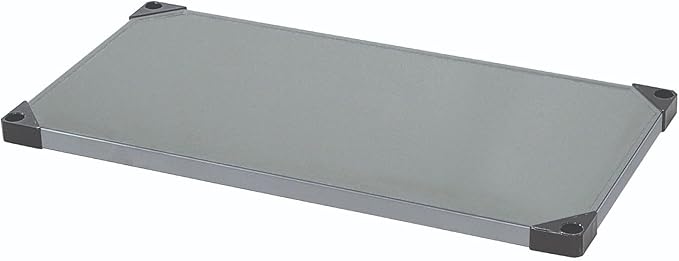 Quantum Storage Systems 1824SS Solid Add-On Shelf Stainless Steel 24" W x 18" D