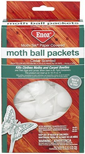 Moth-Tek Cedar Scent Moth Packets, 6-oz.