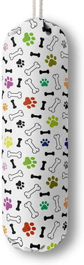 Dog Pattern Grocery Bags Holder & Organizer - Wall Mount Plastic Bags Storage Dispensers - Perfect For Shopping, Kitchen, Home & Gifts