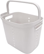 Laundry Basket Hampers,3-Layer Stackable Laundry Basket System Rolling Storage Cart, Vertical Laundry Sorter with Wheel for Kitchen Shelf,Fruit Stand,Clothes Basket (WHite)