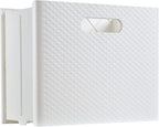 Pendaflex Mobile File Box with Handles, Easy Set Up, Collapse Down and Store Away, 13"W x 10"H x 6.5"D, Holds Letter Size Files, White (126119)
