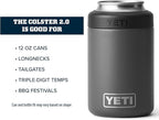 YETI Rambler 12 oz. Colster Can Insulator for Standard Size Cans, Charcoal