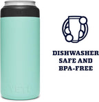 YETI Rambler 12 oz. Colster Slim Can Insulator for the Slim Hard Seltzer Cans, Seafoam (NO CAN INSERT)