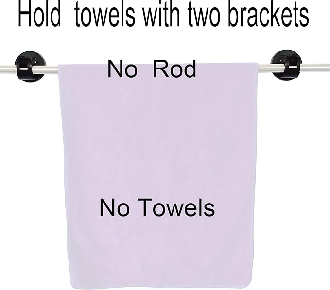 YYST Magnetic Towel Holder Towel Rack Towel Hook Hanger for Door, Refrigerator, Kitchen Stove, Oven, Dishwasher, Laundry Washing Machine- Kitten Proof (2, Black)