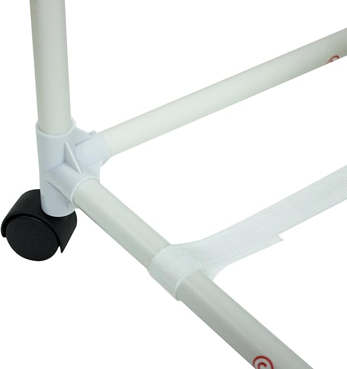 3-Bag Mesh Rolling Laundry Sorter Cart (Soft Silver), Easy Roll Casters, Space-Saving & Durable, Perfect for Bedroom & Laundry Room Easy-Sort Use