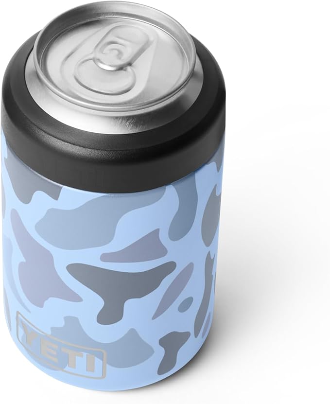 YETI Rambler 12 oz. Colster Can Insulator for Standard Size Cans, Blue Camo