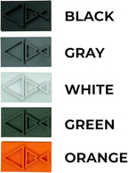 Horizontal Wall Ski Holder – Space-Saving Ski Wall Mount for Garage & Home Storage | Holds 1 Pair of Skis | Mountain, Snowflake & No Design Styles (Black, Mountain | Without Gear Hook)