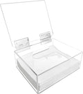 Earth Breeze Laundry Detergent Sheets Organizer - Clear Acrylic Dispenser with Lid for Laundry Room