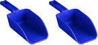 Vikan Remco 63003 Color-Coded Plastic Hand Scoop - BPA-Free Food-Safe Kitchen Utensils, Restaurant and Food Service Supplies, 16 oz, Blue (Pack of 2)