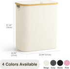 Hampers for Laundry Basket with Lid, 160L Extra Large Laundry Hamper 3 Section Dirty Clothes Hampers for Laundry Divided Laundry Basket Organizer for Bedroom,Laundry Room, Dirty Clothing Hamper, Beige