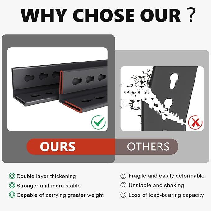 4-Tier Metal Garage Shelving Heavy Duty Adjustable Storage Shelves 2000lbs Capacity Steel Shelving Units Tool Rack Corner Shelf for Equipment & Tools (27.6" W × 13.8" D × 44.1" H)