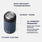YETI Rambler 12 oz. Colster Can Insulator for Standard Size Cans, Venom