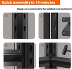 Adjustable 6-Tier Garage Shelving, Heavy Duty Steel Storage Rack, High Load Capacity, Ideal for Garage, Warehouse, or Home Organization (6-Tier 82" H x 40" W x 18" D)