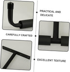 Garage Ceiling Storage Rack T-shaped Ceiling Hanging Rack Double Sided Hooks for Fishing Rods Bicycles Tools