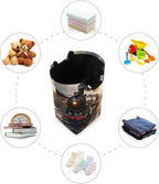 Steam Rrain Laundry Basket for College Dorm,50L Collapsible Portable Laundry Hamper Storage Basket for Toys Clothes Organizer