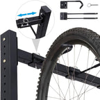 Bicycle Storage Rack for Garage, Freestanding Bike Storage Rack Max 5 Bikes, Heavy-Duty Solid Steel Bike Racks for Garage for Home and Garage Organizer