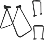 Bike Stand Floor Rack, Portable Bicycle Parking Stand for Road Bike, Mountain Bike & E-Bike, Foldable Steel Indoor Bike Holder