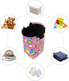 Memphis 80s 90s Laundry Basket for College Dorm,50L Collapsible Portable Laundry Hamper Storage Basket for Toys Clothes Organizer